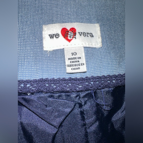 Patchwork Corduroy Pencil Skirt with Button Details and Pockets, fully lined - Picture 4 of 4